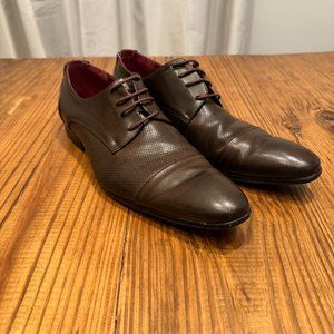 Royal Men's Dress Shoes (Dark Brown, Size 11)